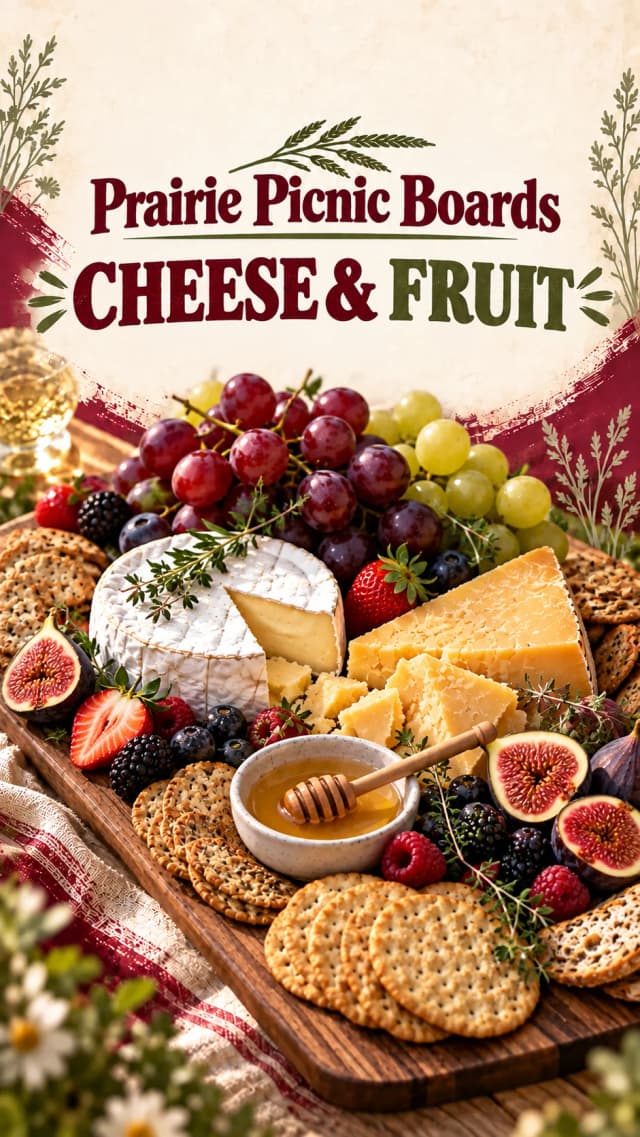 Cheese & fruit board